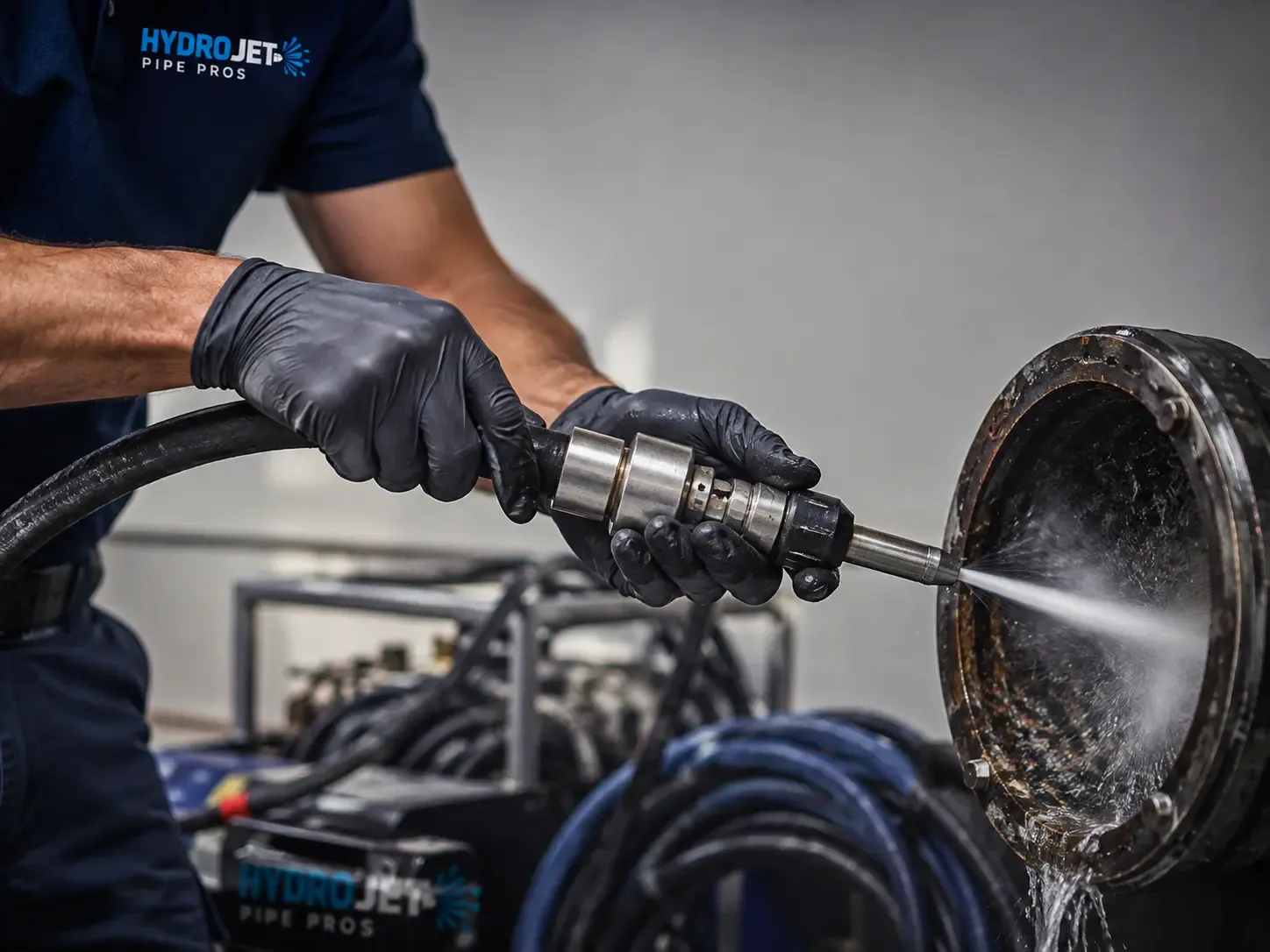 Hydro Jet Pipe Descaling in Rockland, MI